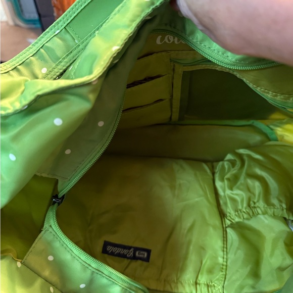 Lug Green Polka Dot Women's Bag - Picture 5 of 5